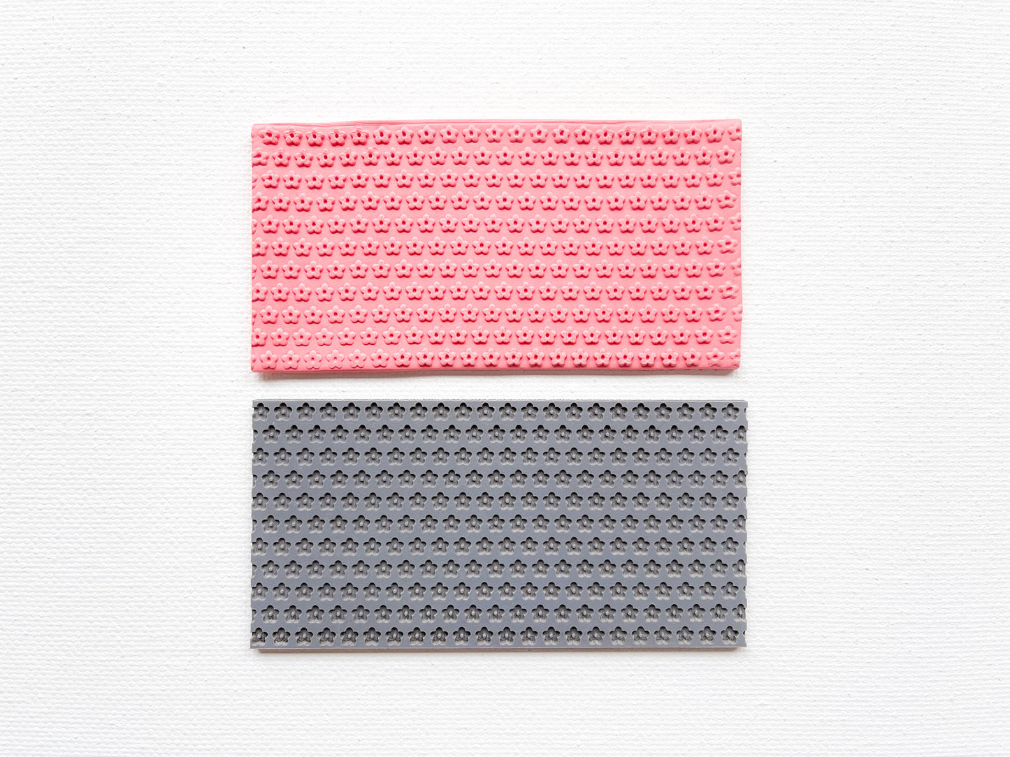 Texture Mat for Polymer Clay, Tiny Flowers