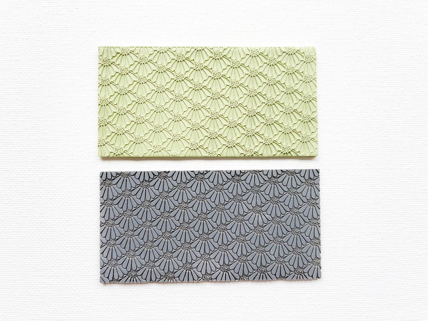 Texture Mat for Polymer Clay, Daisy Pattern