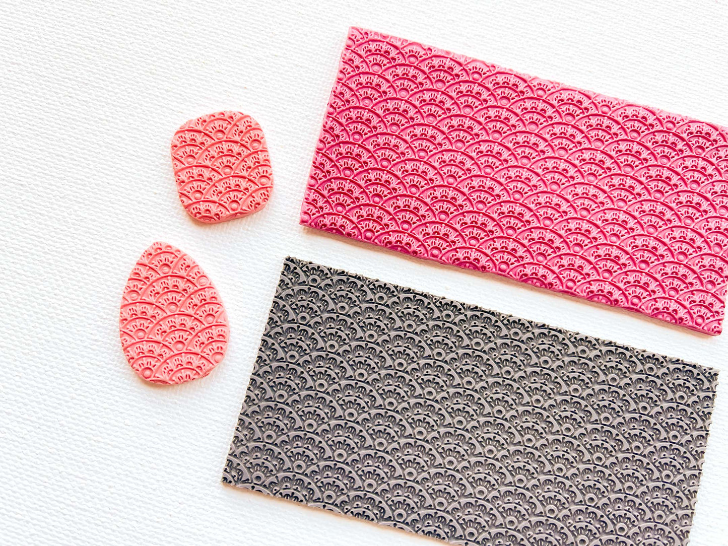 Texture Mat for Polymer Clay, Decorative Pattern