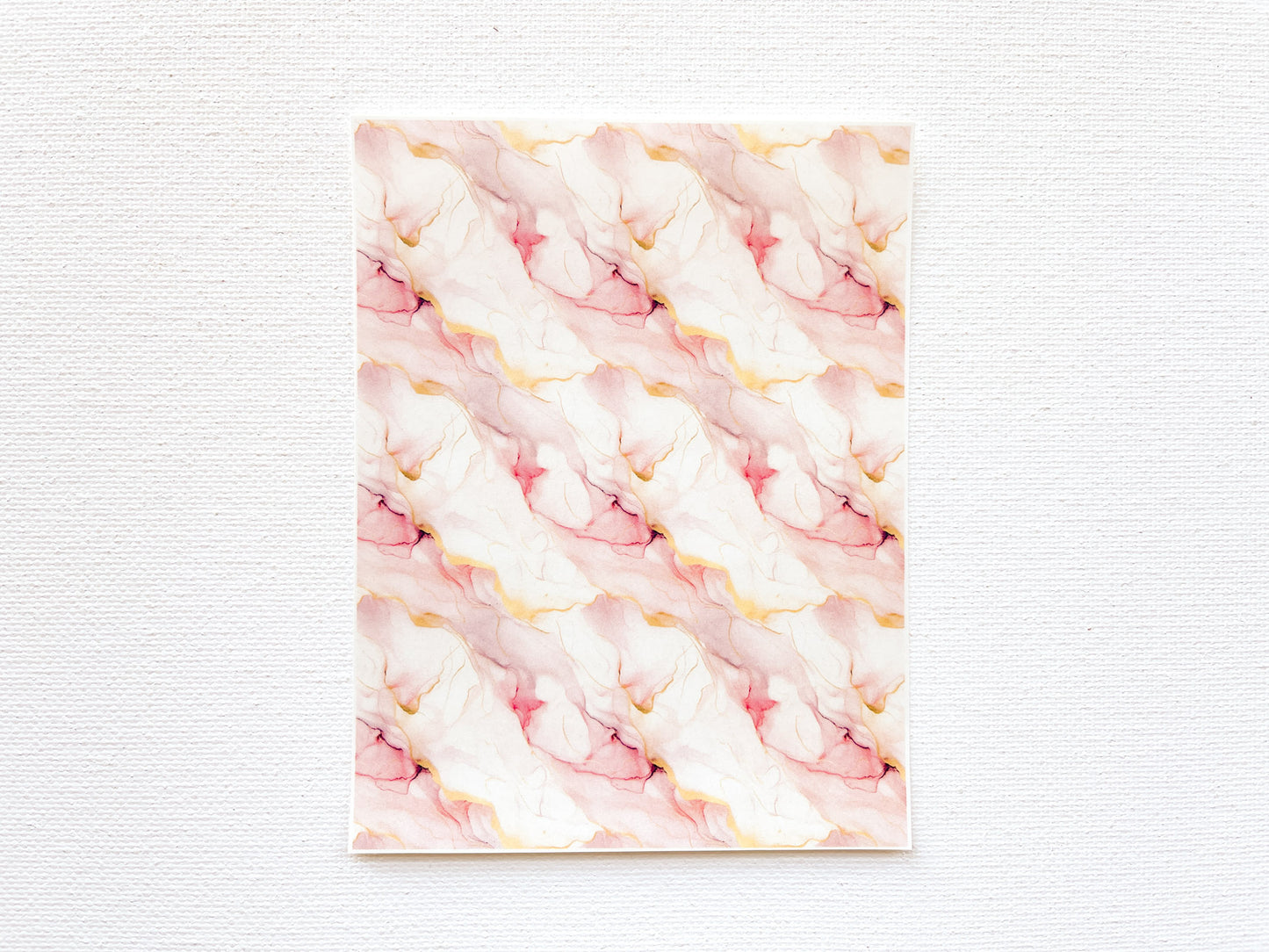 Transfer Sheet for Polymer Clay, Alcohol Ink Abstract Patterns
