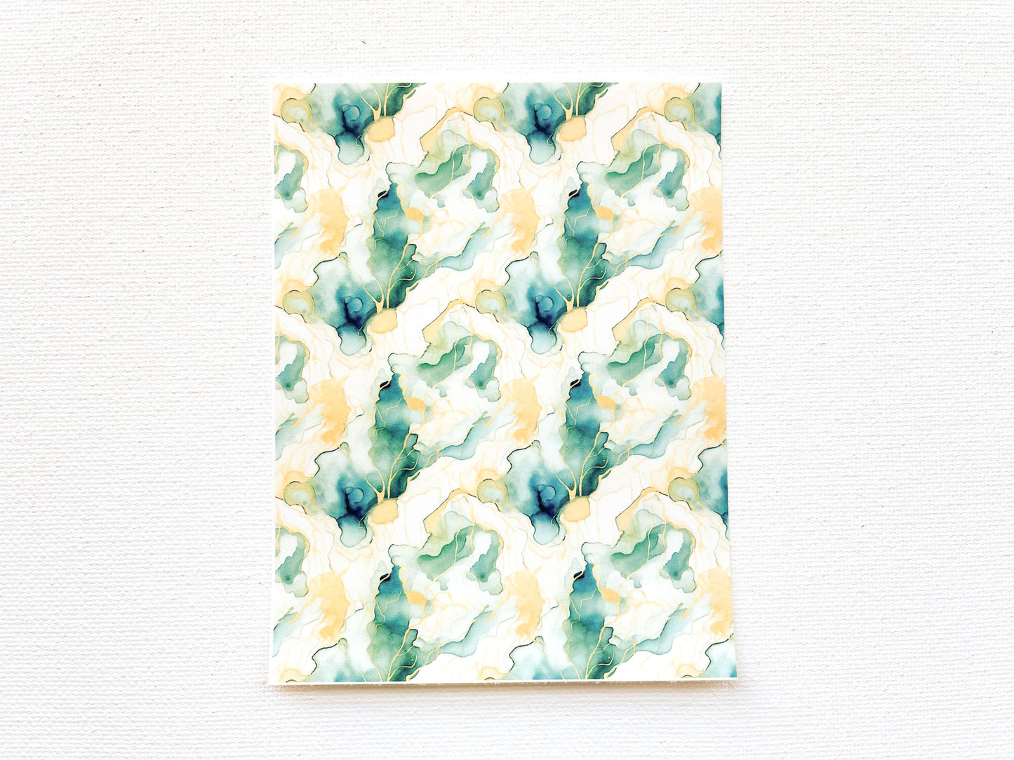 Transfer Sheet for Polymer Clay, Alcohol Ink Abstract Patterns