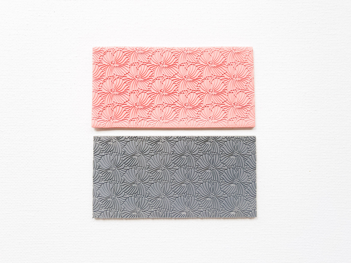 Texture Mat for Polymer Clay, Floral Pattern