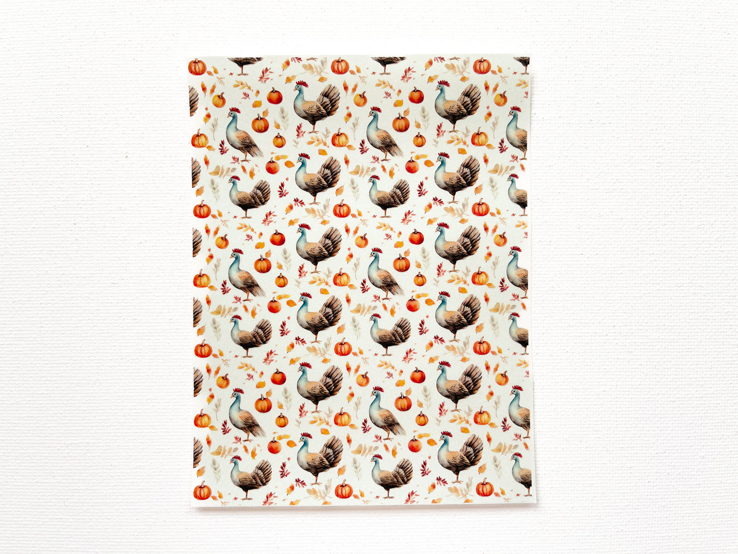 Transfer Sheet for Polymer Clay, Fall Birds