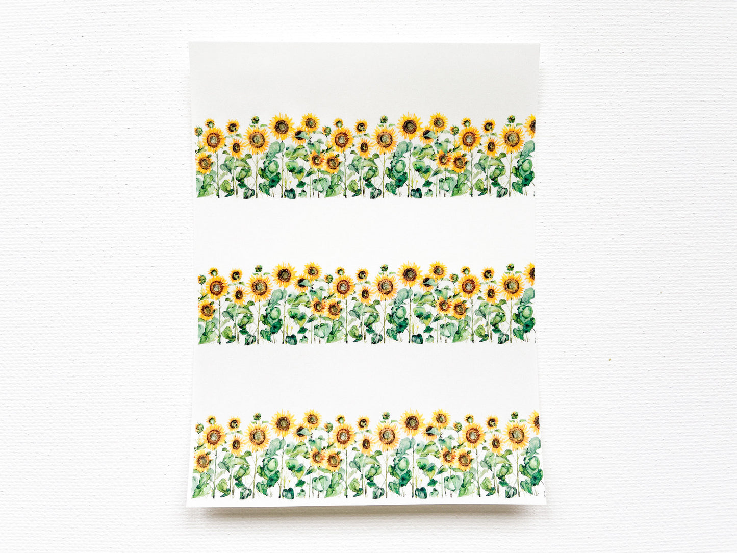 Transfer Sheet for Polymer Clay, Summer Flowers