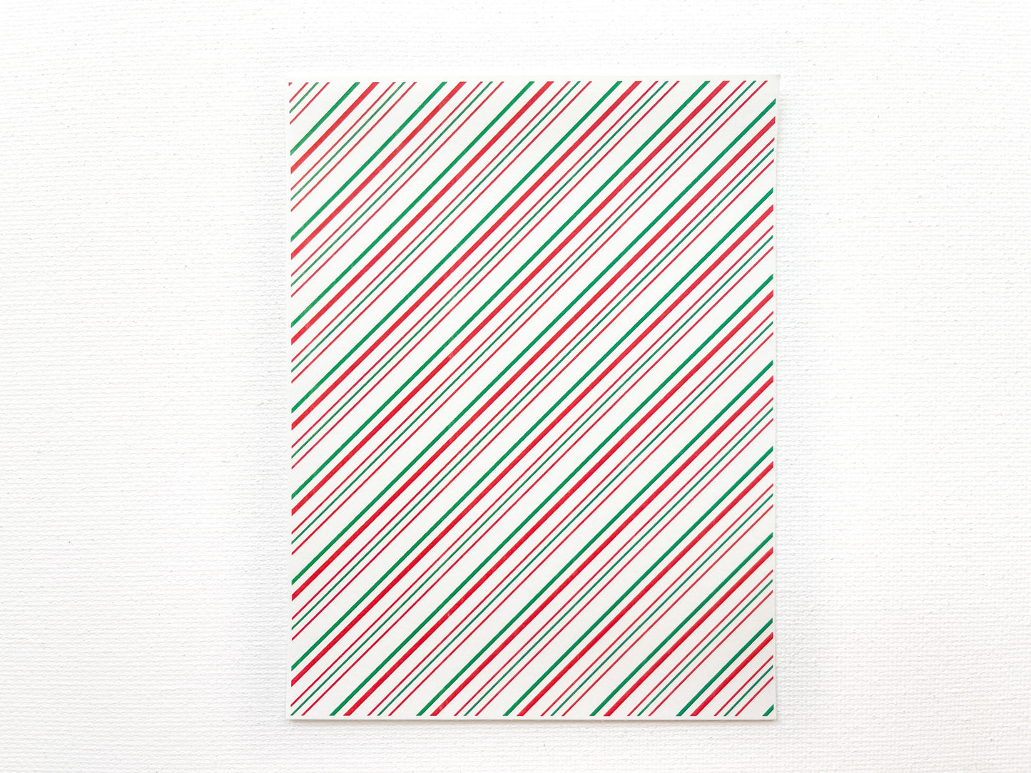 Transfer Sheet for Polymer Clay, Peppermint Candy Stripes