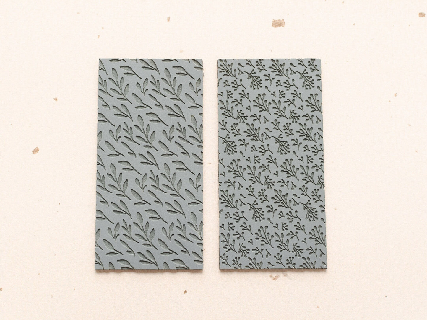 Foliage Pattern Texture Mat for Polymer Clay, Tree Branches and Leaves