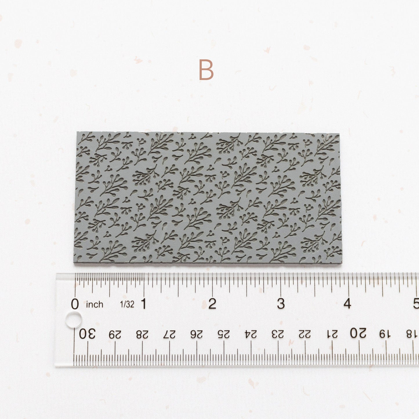 Foliage Pattern Texture Mat for Polymer Clay, Tree Branches and Leaves