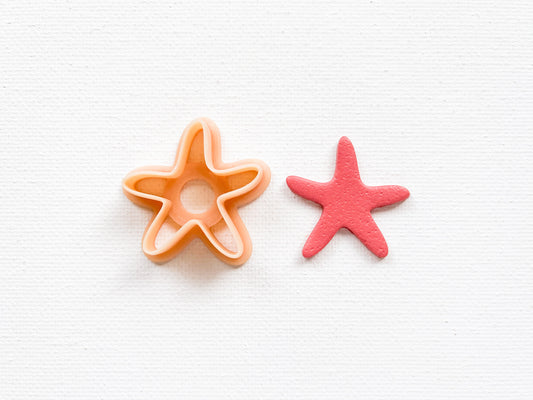 Starfish Embossing Polymer Clay Cutter