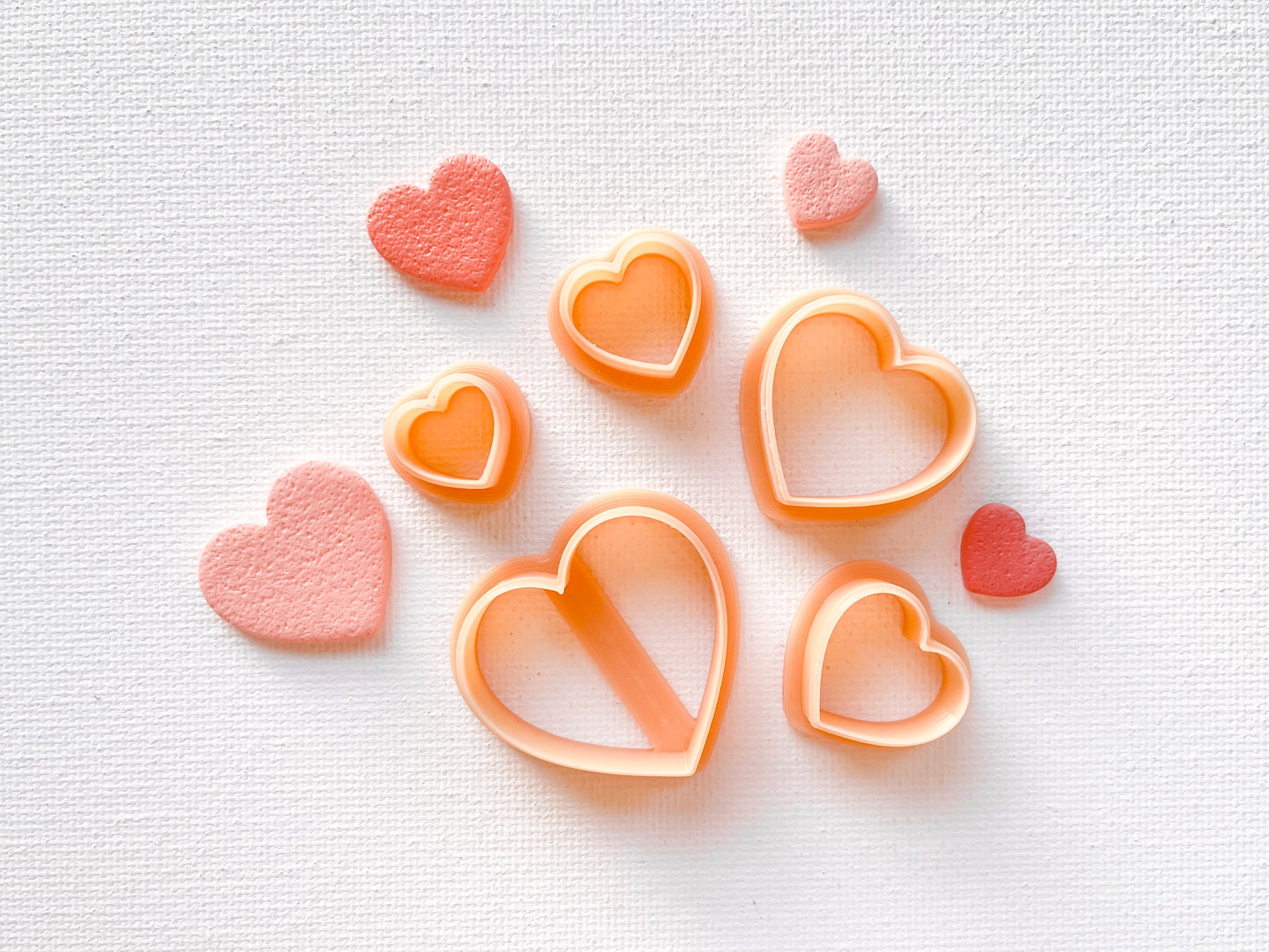 Basic Heart Polymer Clay Cutter – Moon House Cutters