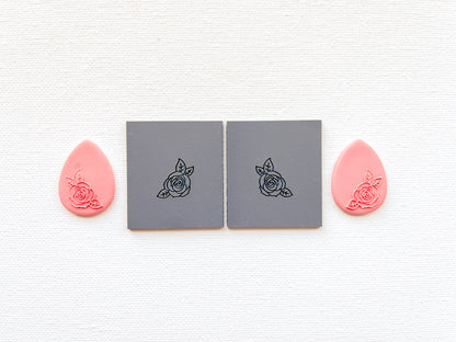 Embossing Texture Mat for Polymer Clay, Roses
