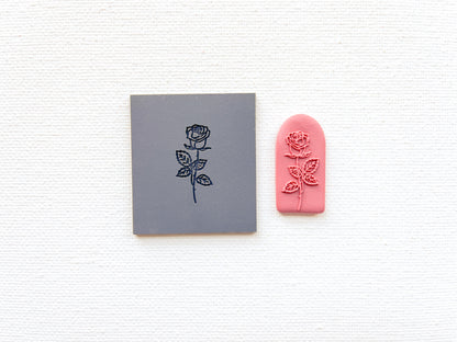 Embossing Texture Mat for Polymer Clay, Roses