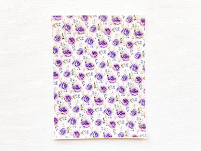 Transfer Sheet for Polymer Clay, Roses