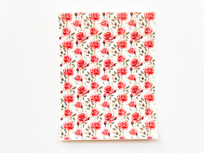 Transfer Sheet for Polymer Clay, Roses