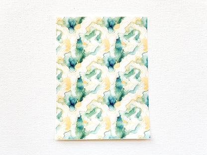 Transfer Sheet for Polymer Clay, Alcohol Ink Abstract Patterns