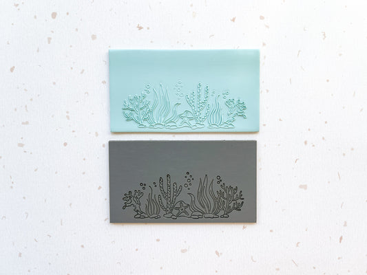 Texture Mat for Polymer Clay, Coral Reef