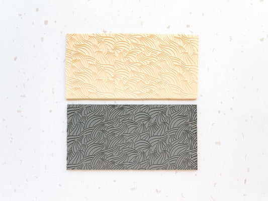 Texture Mat for Polymer Clay, Abstract Wavy Pattern