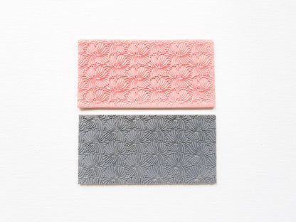 Texture Mat for Polymer Clay, Floral Pattern