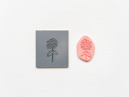 Embossing Texture Mat for Polymer Clay, Summer Flowers