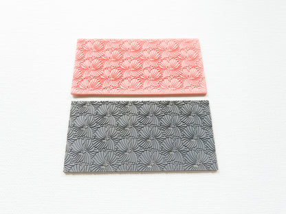Texture Mat for Polymer Clay, Floral Pattern