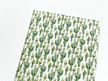 Transfer Sheet for Polymer Clay, Cactus Pattern