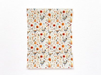 Transfer Sheet for Polymer Clay, Fall Birds