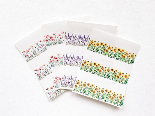Transfer Sheet for Polymer Clay, Summer Flowers