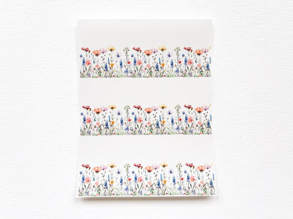 Transfer Sheet for Polymer Clay, Summer Flowers