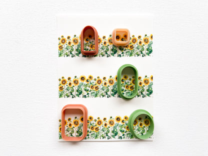 Transfer Sheet for Polymer Clay, Summer Flowers