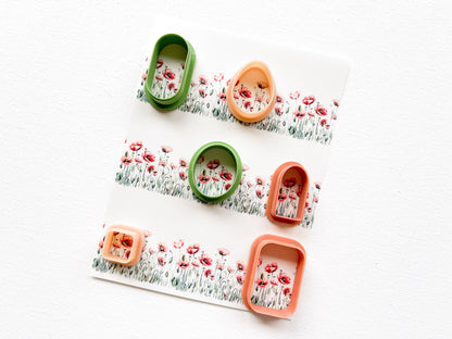Transfer Sheet for Polymer Clay, Summer Flowers