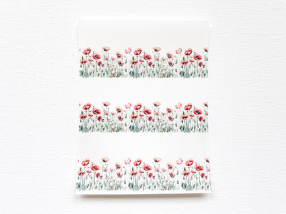 Transfer Sheet for Polymer Clay, Summer Flowers
