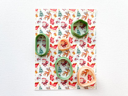Transfer Sheet for Polymer Clay, Christmas