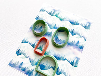 Transfer Sheet for Polymer Clay, Aurora Borealis