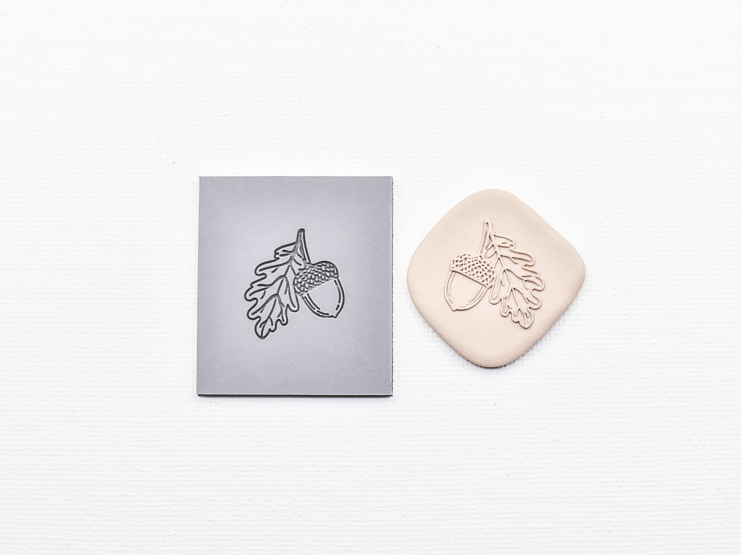 Embossing Texture Mat for Polymer Clay, Woodland