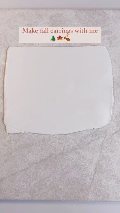 Transfer Sheet for Polymer Clay, Pine Trees