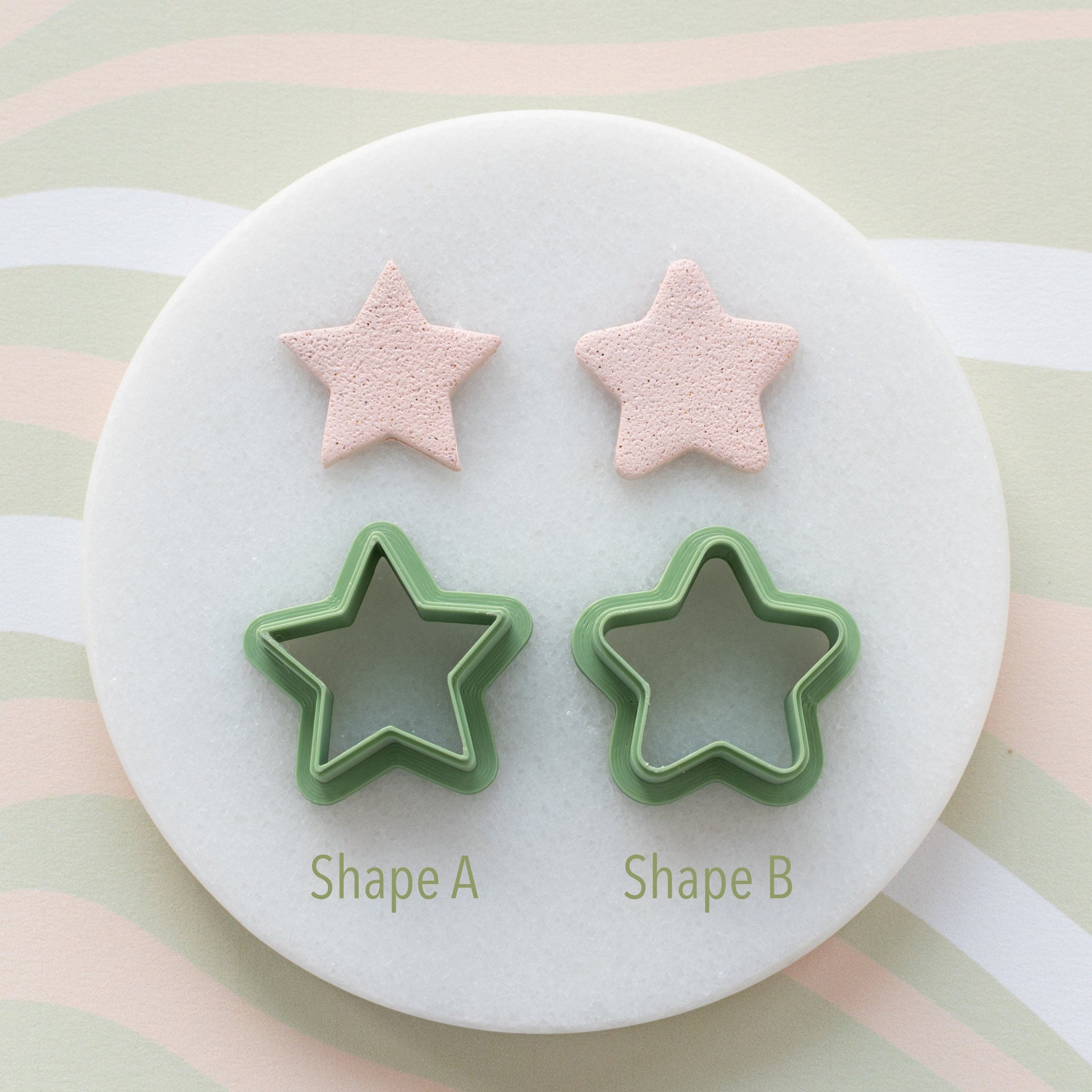 Star Hoop Clay Cutter, Polymer Clay Cutters, Earring Jewelry Making, H –  Olive the Stuff