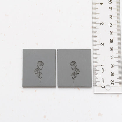 Flower Texture Mat for Polymer Clay, Daisy Flower